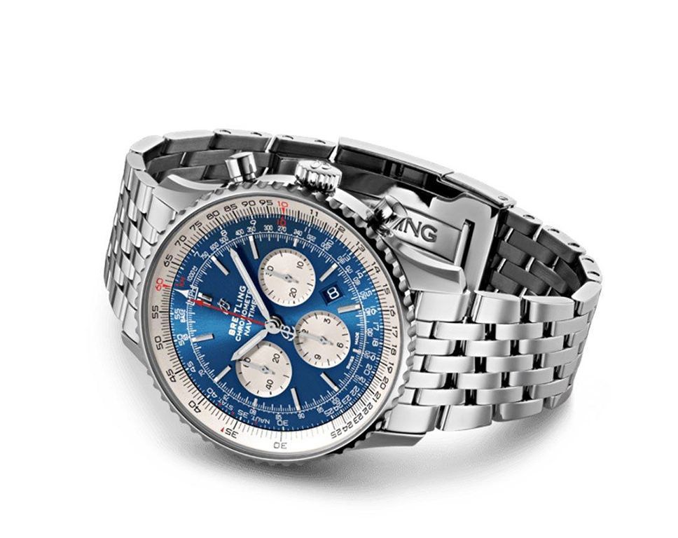 Breitling Navitimer  Blue Dial 46 mm Automatic Watch For Men - 7