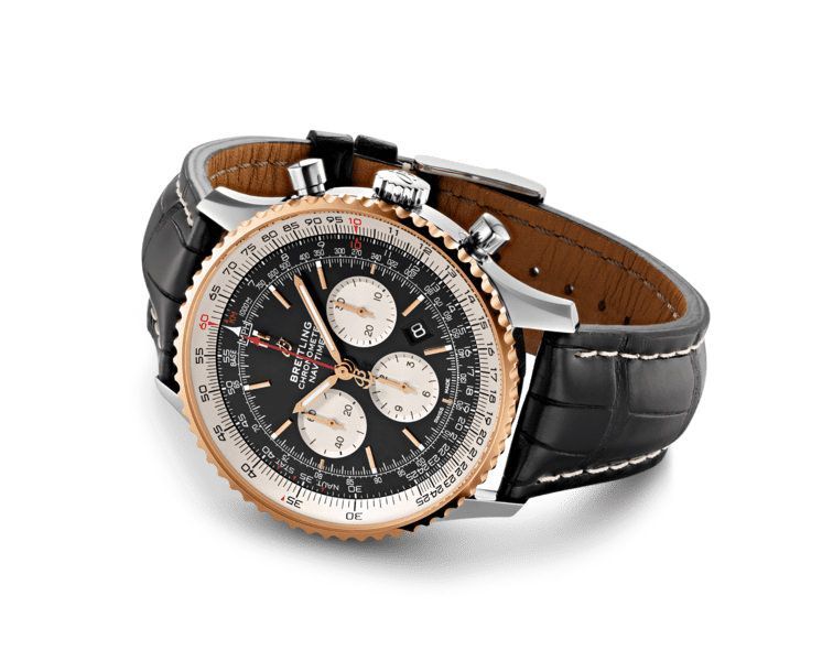 Breitling Navitimer  Black Dial 46 mm Automatic Watch For Men - 4