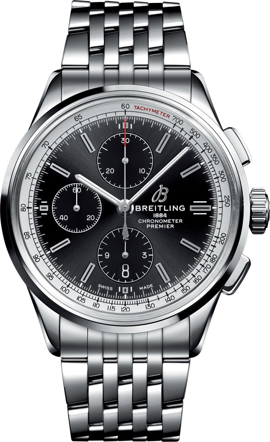 Breitling Premier Supermarine Chrono Black Dial 42 mm Automatic Watch For Men - 1