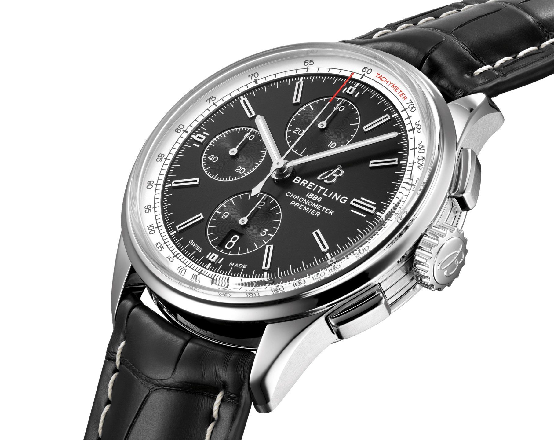 Breitling Premier  Black Dial 42 mm Automatic Watch For Men - 2