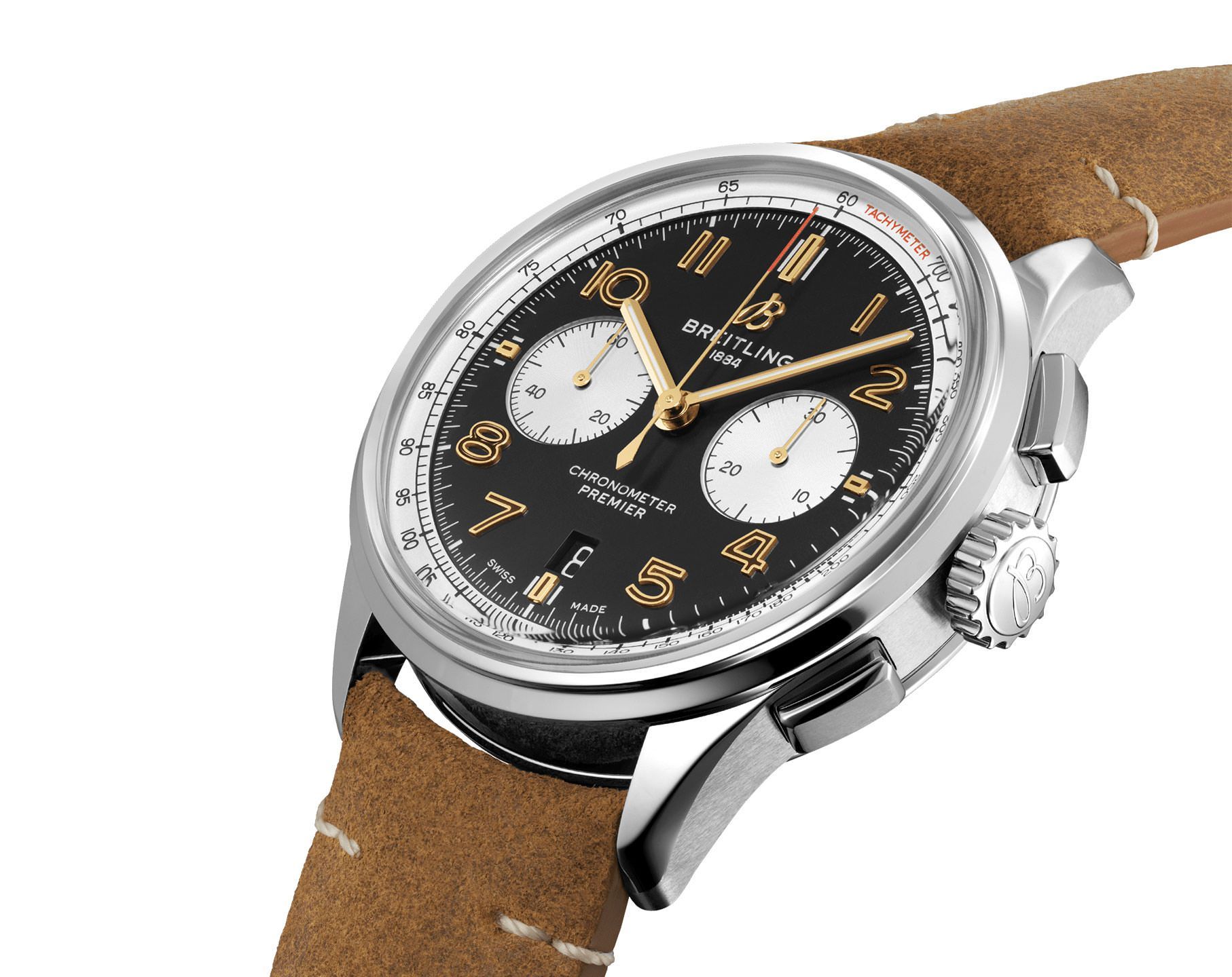 Breitling Premier  Black Dial 42 mm Automatic Watch For Men - 2