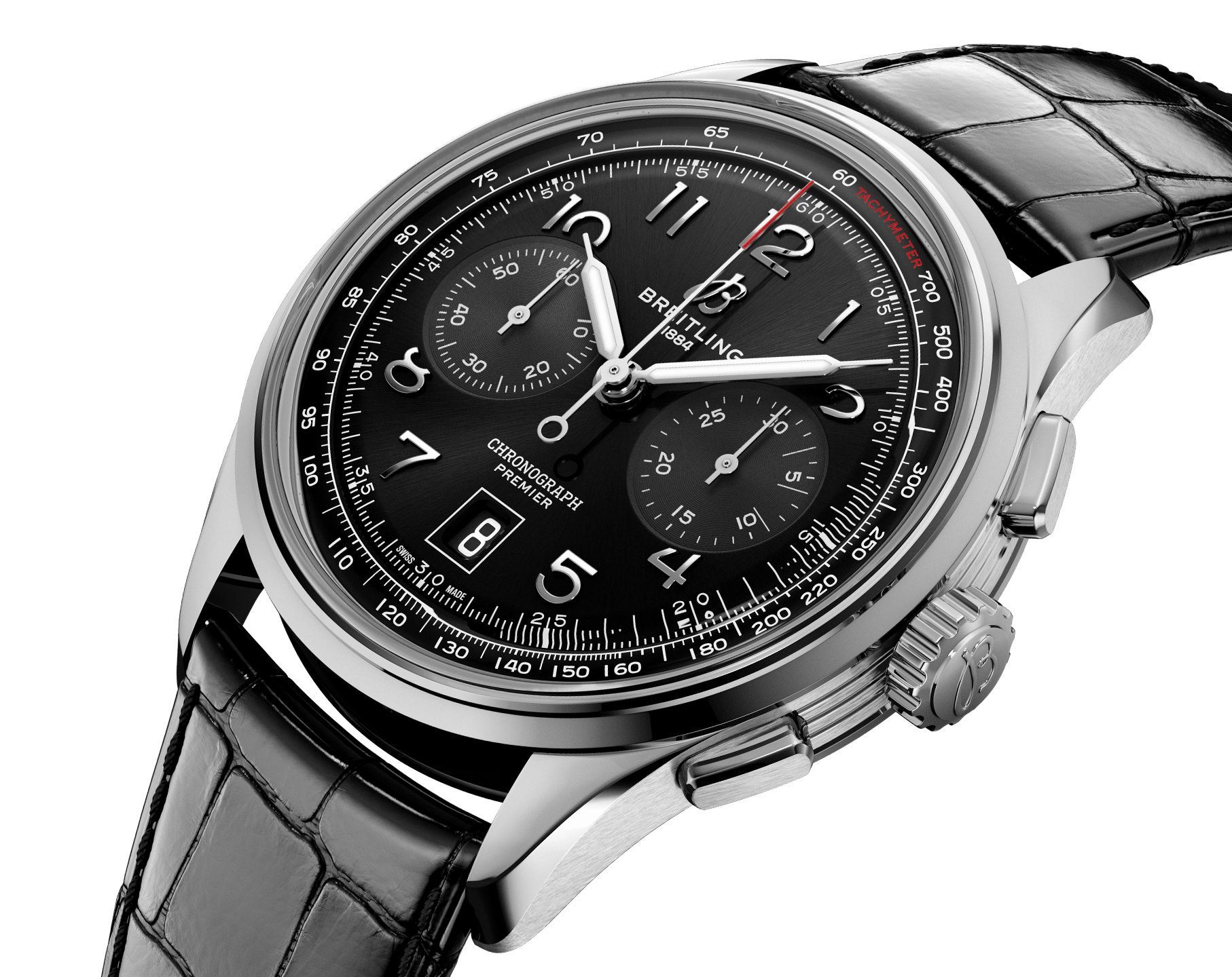 Breitling Premier  Black Dial 42 mm Automatic Watch For Men - 3