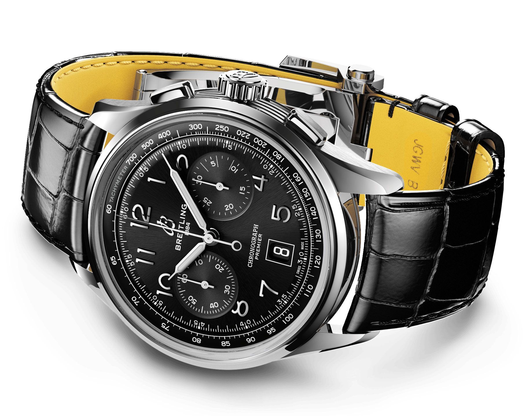 Breitling Premier  Black Dial 42 mm Automatic Watch For Men - 6