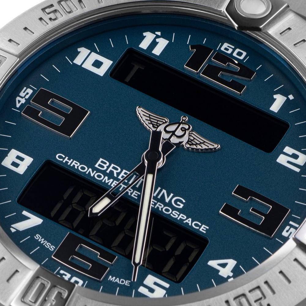 Breitling Professional  Blue Dial 43 mm Quartz Watch For Men - 4