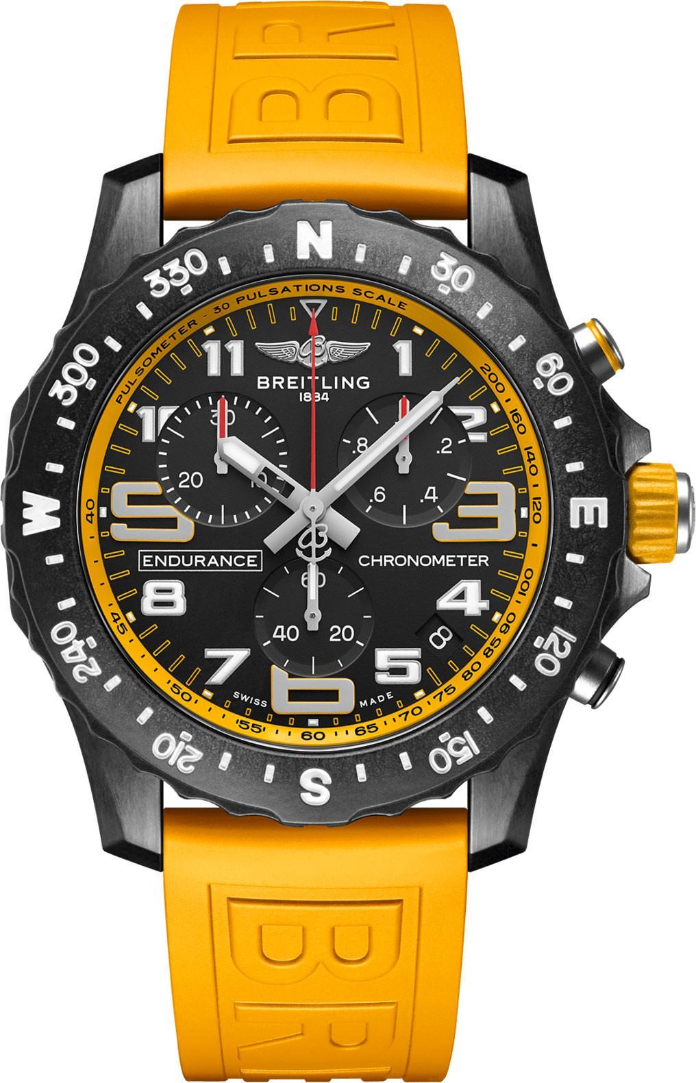 Breitling Professional  Black Dial 44 mm Quartz Watch For Men - 1