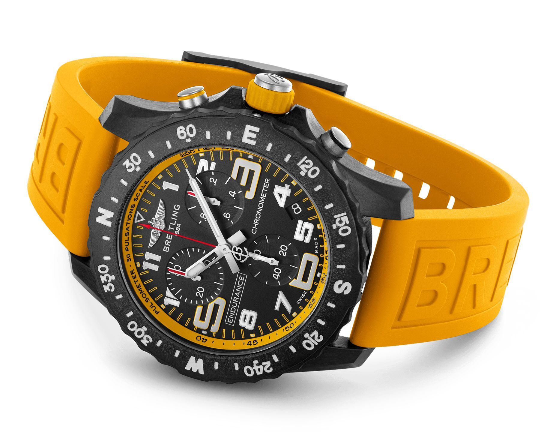 Breitling Professional  Black Dial 44 mm Quartz Watch For Men - 4