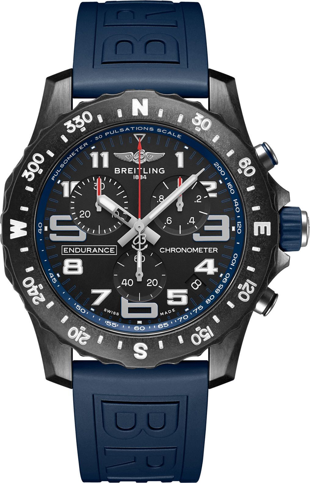 Breitling Professional  Black Dial 44 mm Quartz Watch For Men - 1