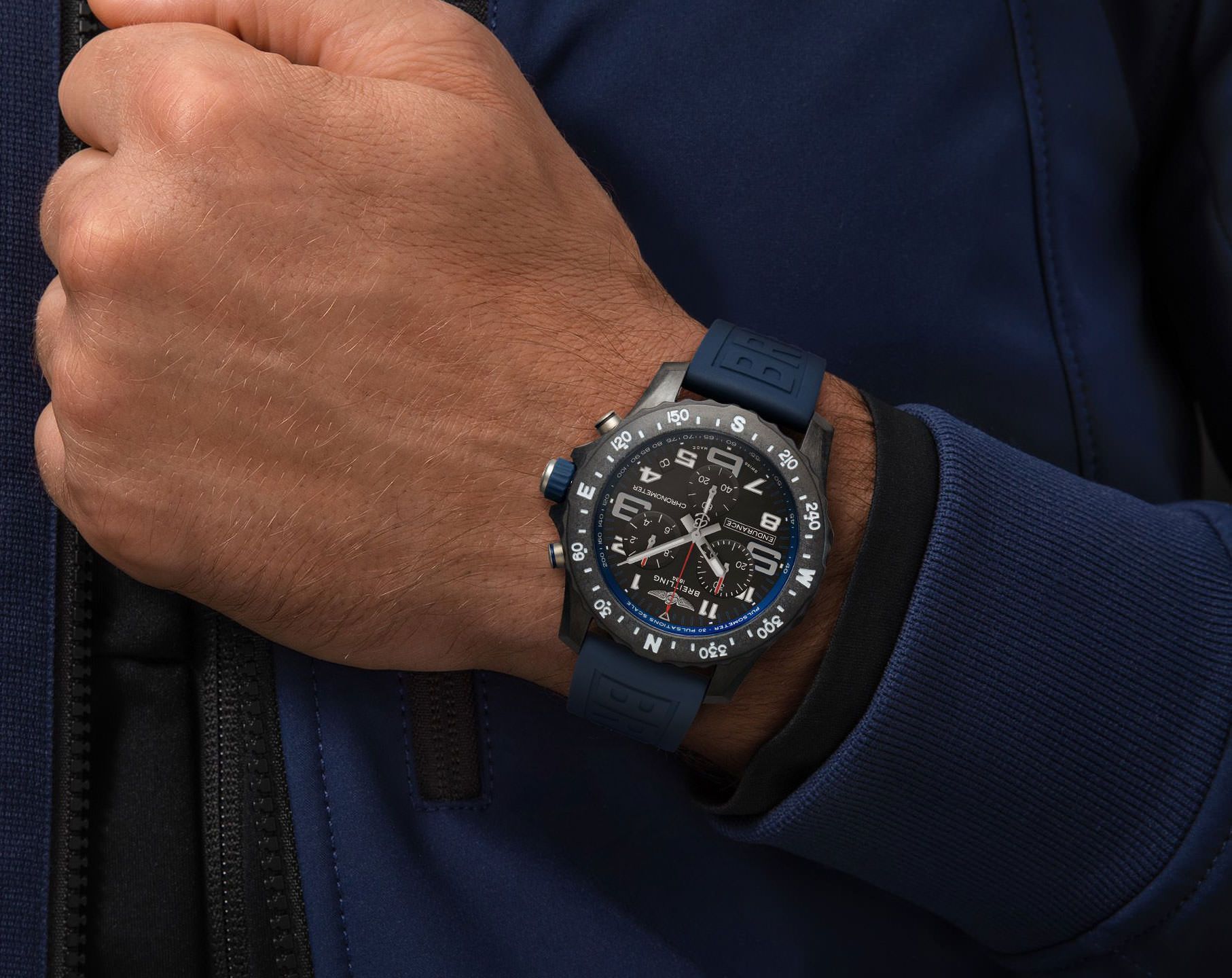 Breitling Professional  Black Dial 44 mm Quartz Watch For Men - 2