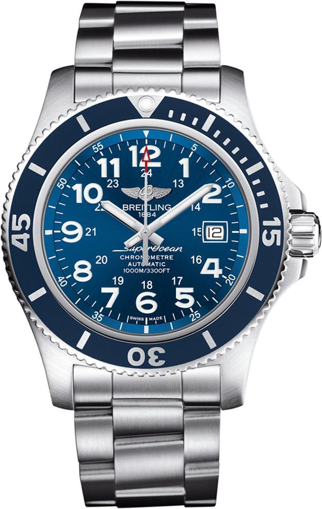Breitling Superocean Superocean II 44 Blue Dial 44 mm Automatic Watch For Men - 1