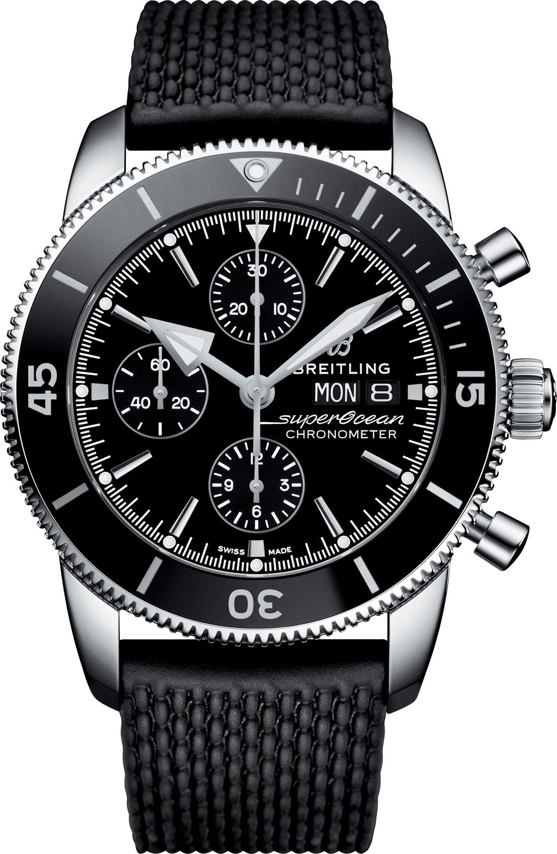 Breitling  44 mm Watch in Black Dial For Men - 1