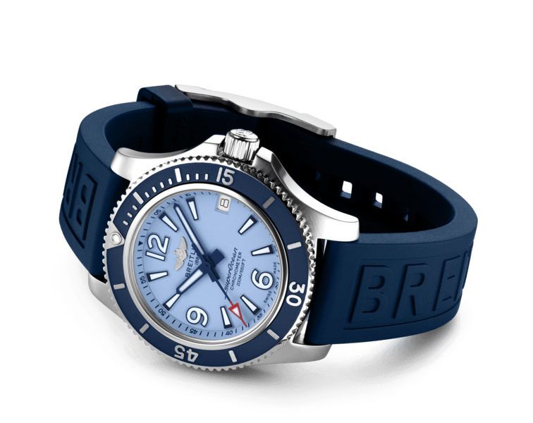 Breitling  36 mm Watch in Blue Dial For Women - 4