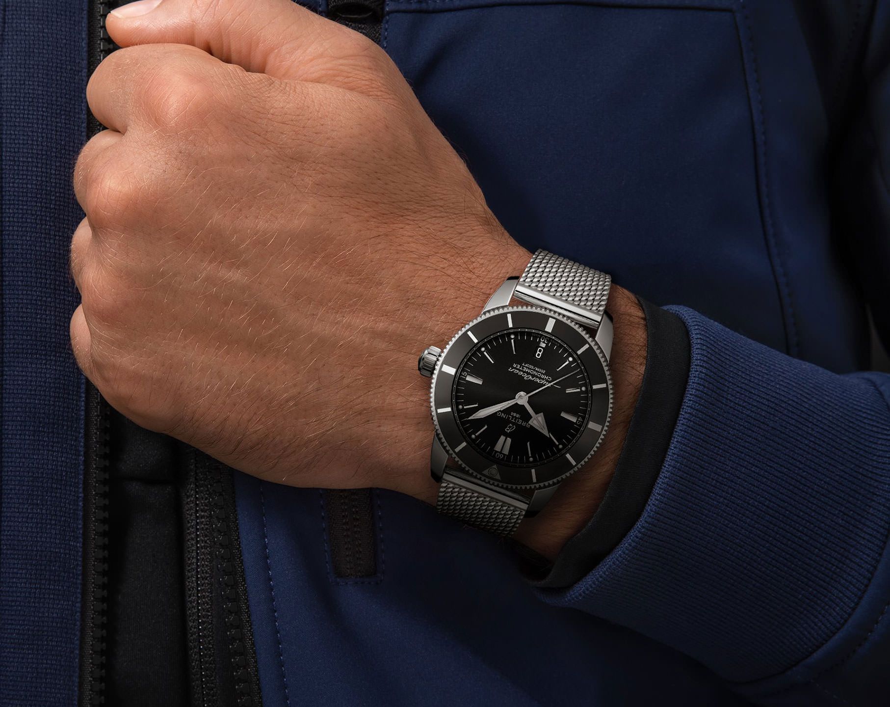 Breitling Superocean Heritage II B20 Automatic 44 | Orologio Subacqueo Uomo | Quadrante Nero UB2030121B1A1