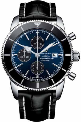 Breitling Superocean Heritage Superocean Heritage II Chronographe Blue Dial 46 mm Automatic Watch For Men - 1