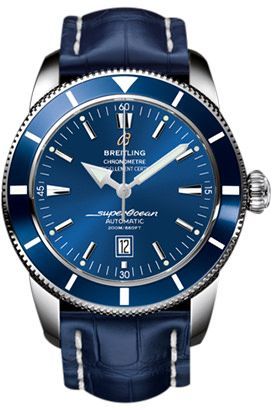 Breitling Superocean Heritage 46 46 mm Watch in Blue Dial For Men - 1