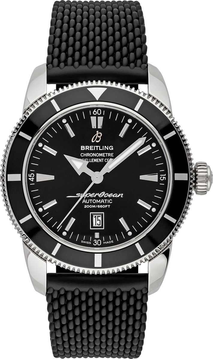 Breitling Superocean Heritage 46 46 mm Watch in Black Dial For Men - 1