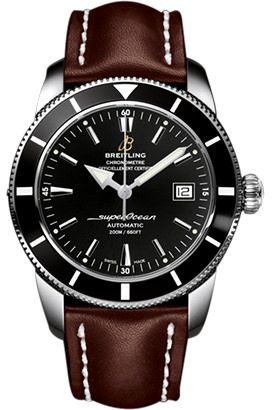 Breitling Superocean Heritage 42 42 mm Watch in Black Dial For Men - 1
