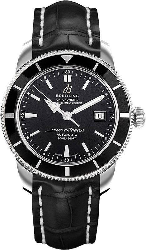 Breitling Superocean Heritage Superocean Heritage 42 Black Dial 42 mm Automatic Watch For Men - 1