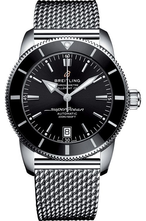 Breitling Superocean Heritage 42 mm Watch in Black Dial