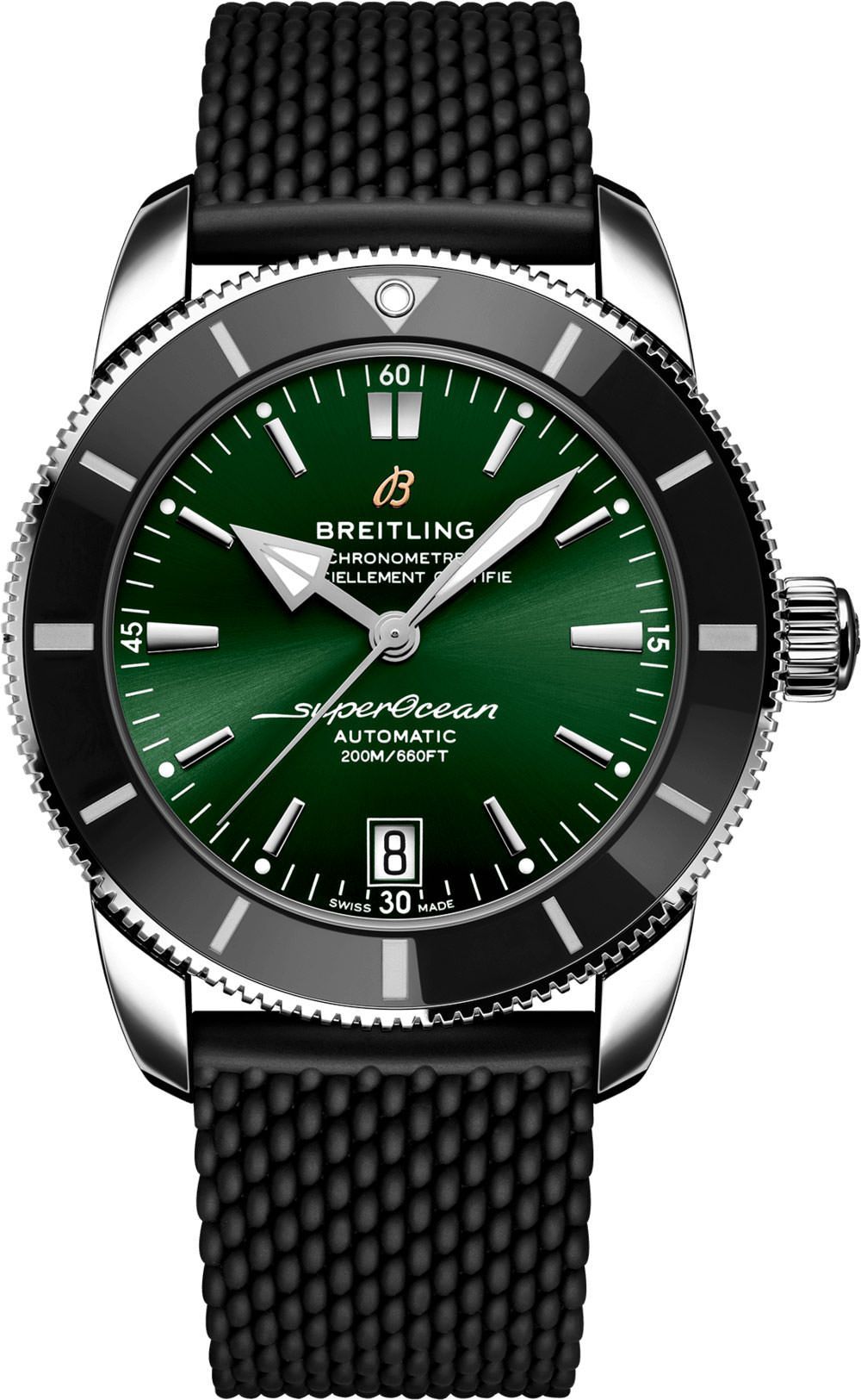 Breitling Superocean Heritage  Green Dial 42 mm Automatic Watch For Men - 1