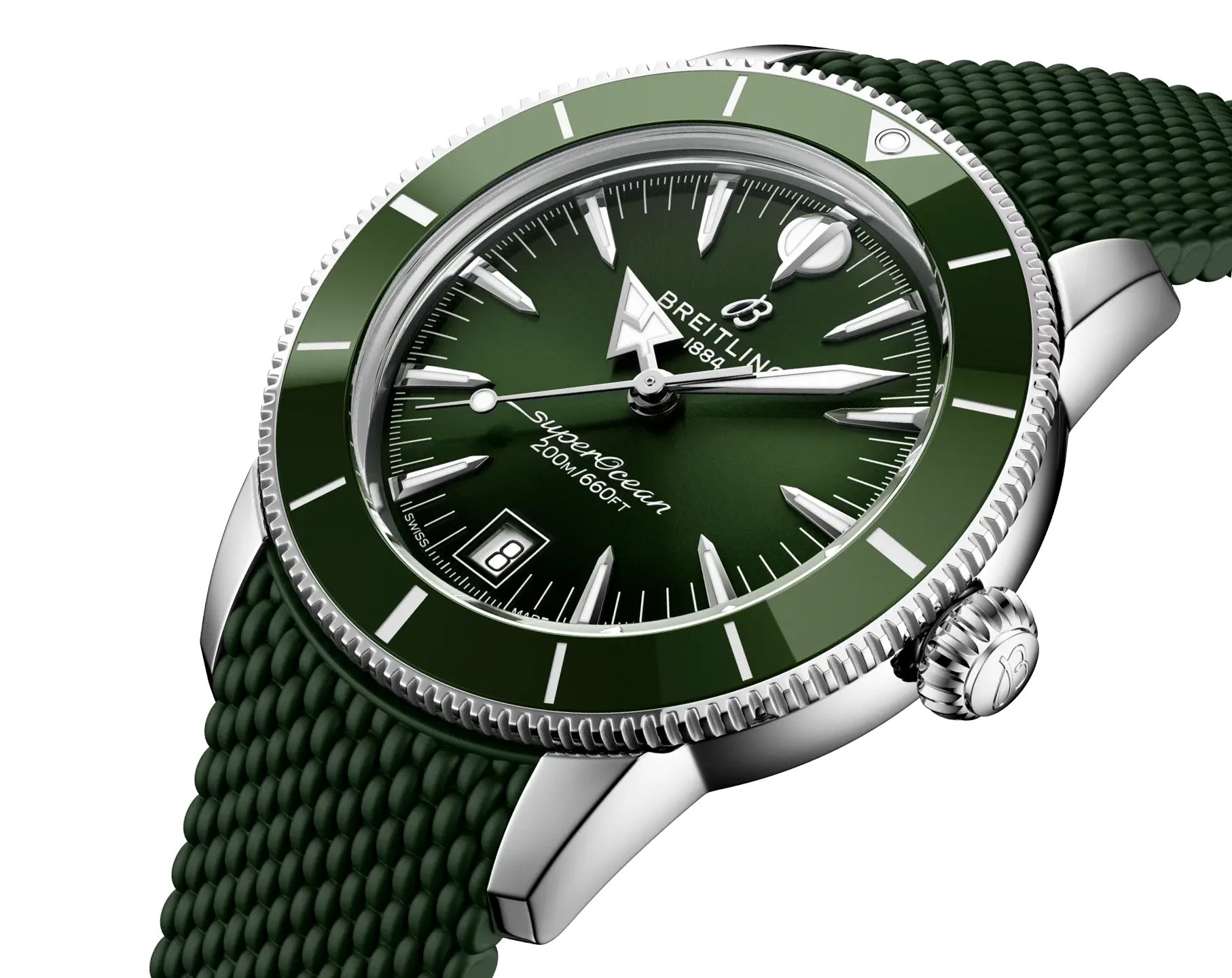 Stainless Steel Breitling Superocean Bezel Replacement Watch