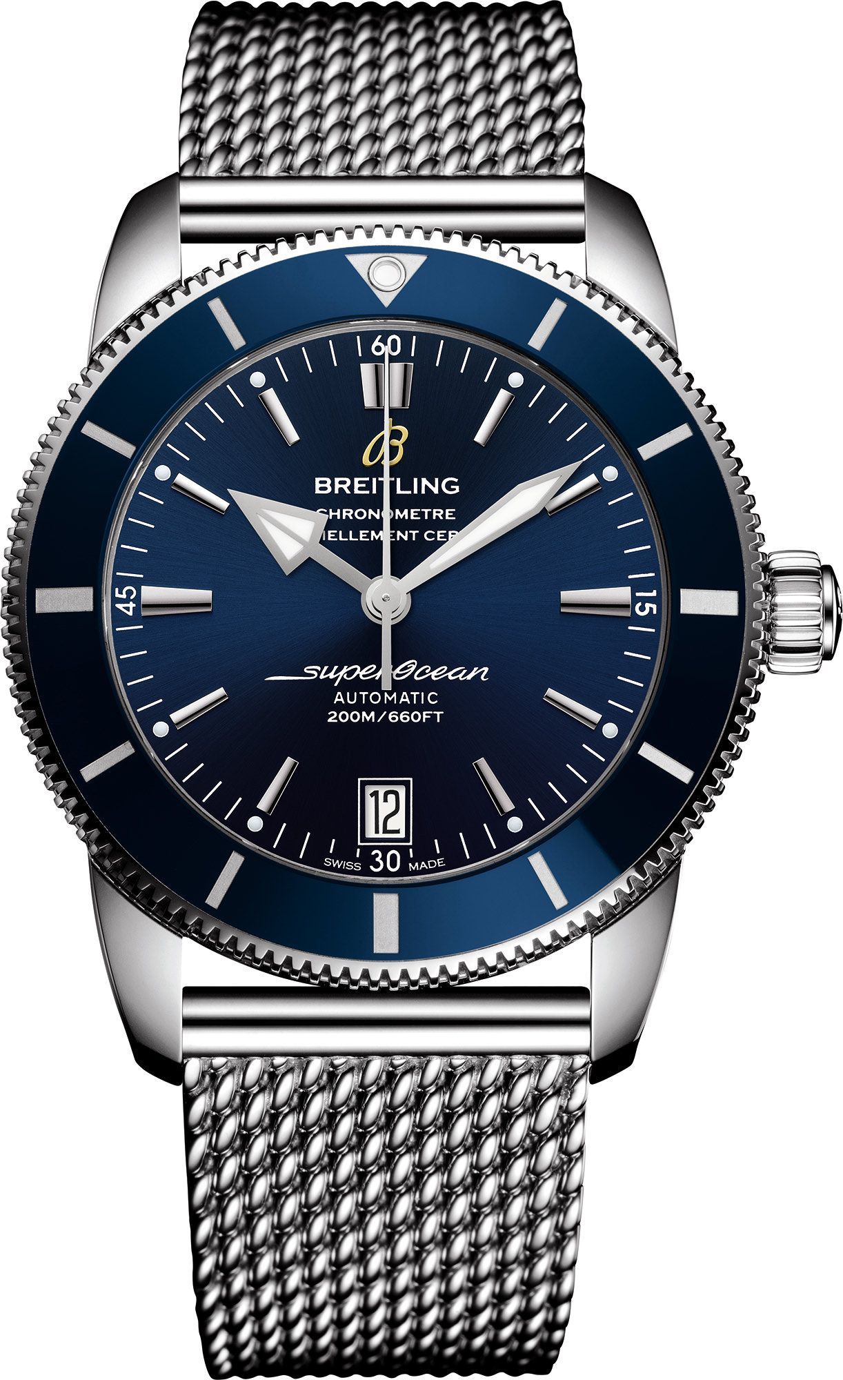 Breitling Superocean Heritage Superocean Heritage II 42 Blue Dial 42 mm Automatic Watch For Men - 1