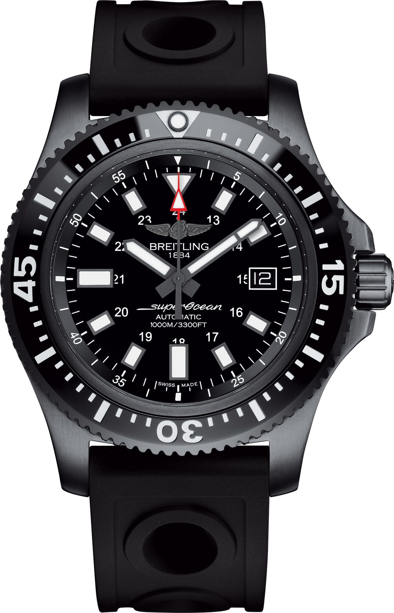 Breitling Superocean Superocean 44 Special Black Dial 44 mm Automatic Watch For Men - 1