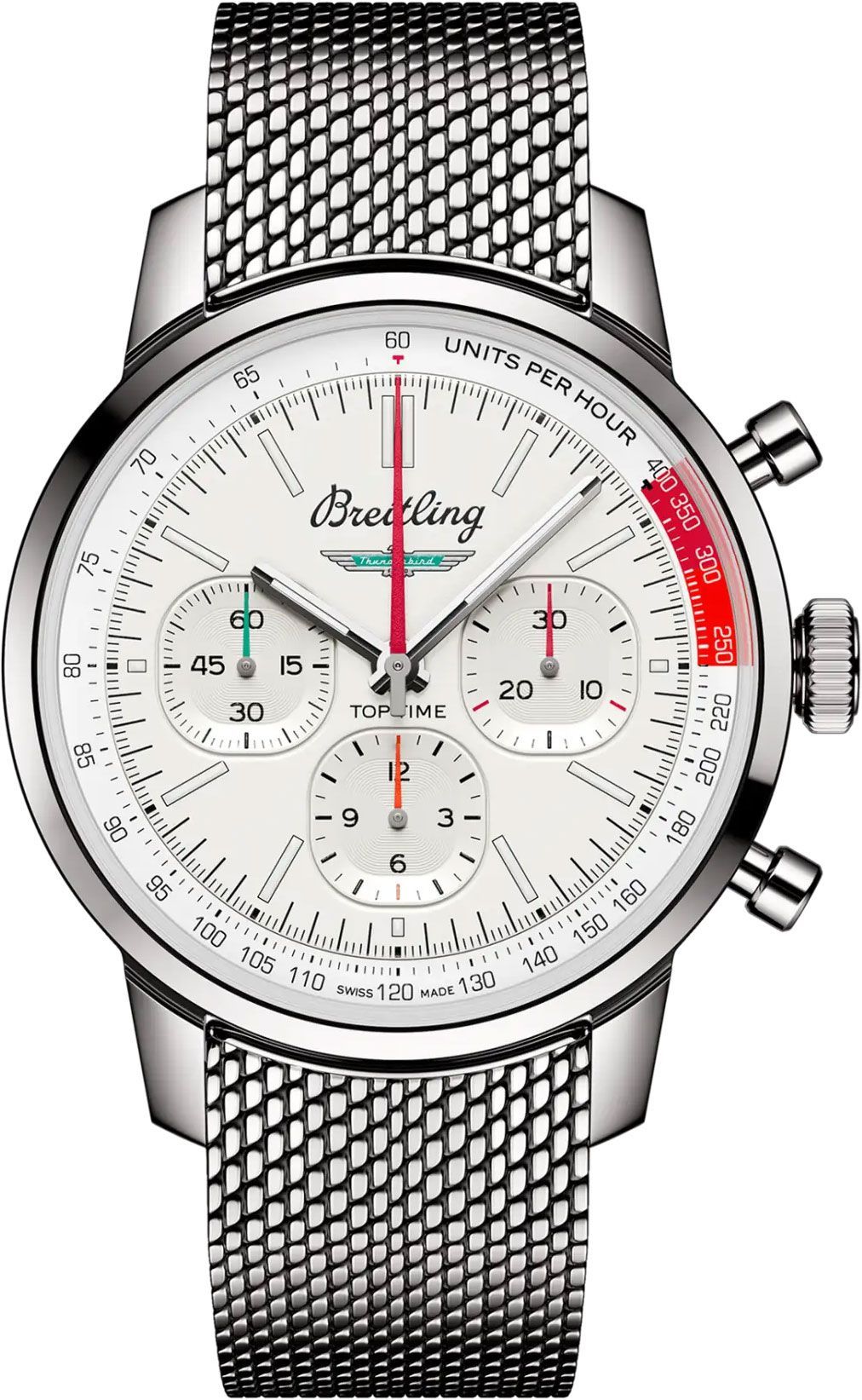 Breitling Top Time  White Dial 41 mm Automatic Watch For Men - 1