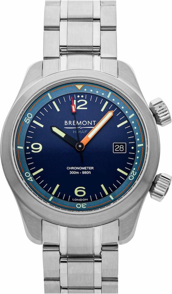 Bremont Armed Forces Argonaut Blue Dial 42 mm Automatic Watch For Men - 1