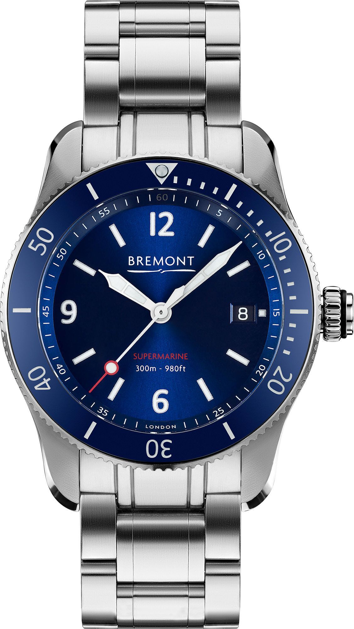 Bremont Supermarine S300 Blue Dial 40 mm Automatic Watch For Men - 1