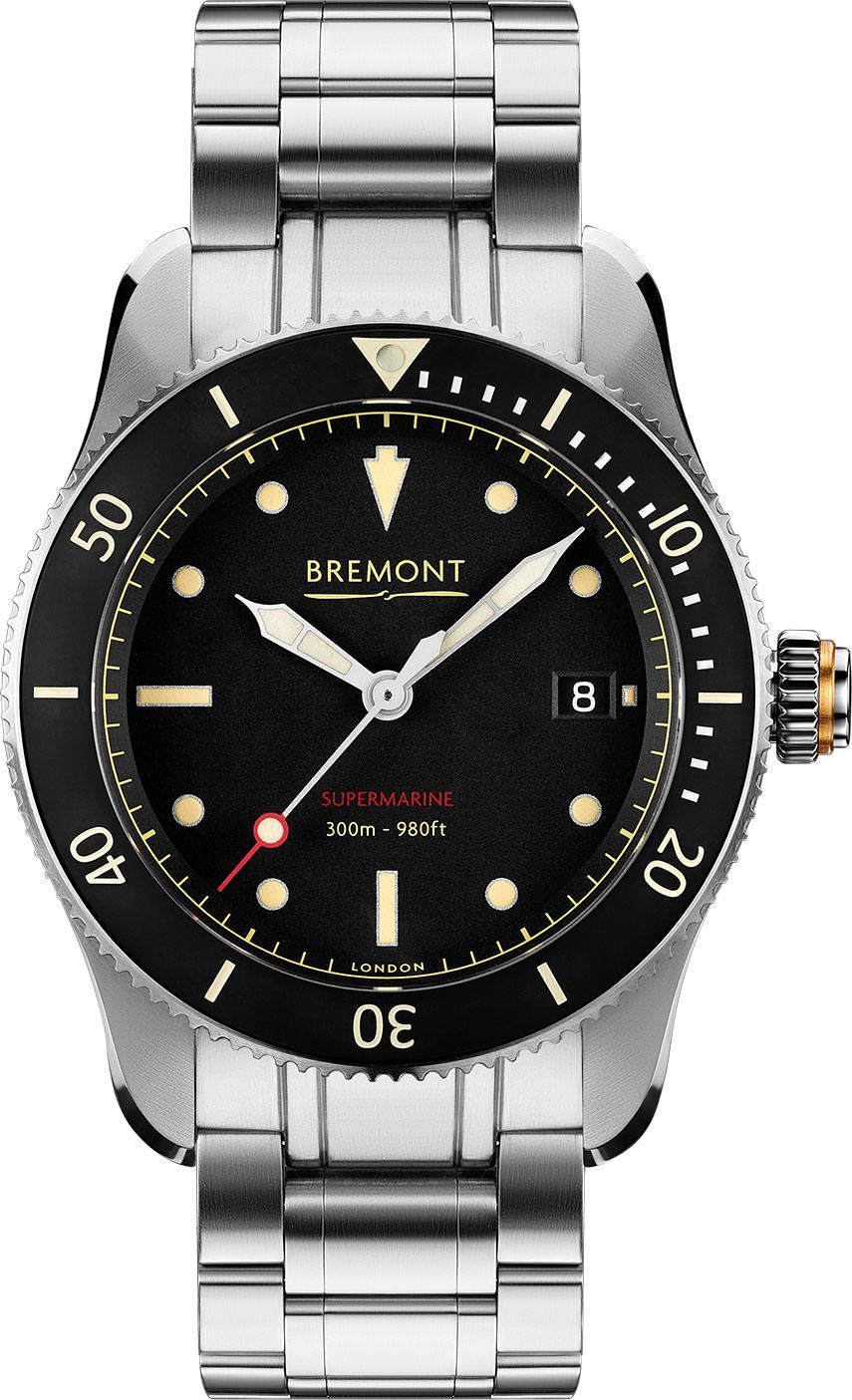 Bremont Supermarine S300 Black Dial 40 mm Automatic Watch For Men - 1