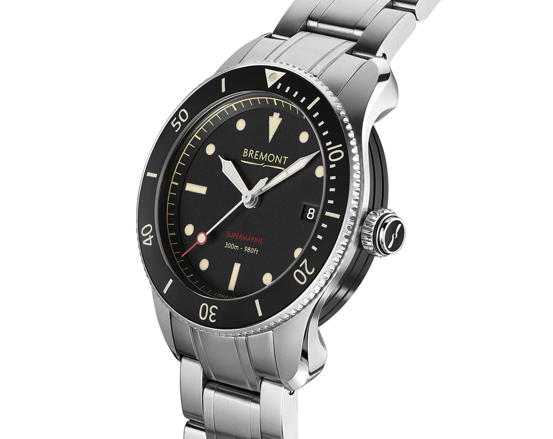 Bremont Supermarine S300 Black Dial 40 mm Automatic Watch For Men - 2