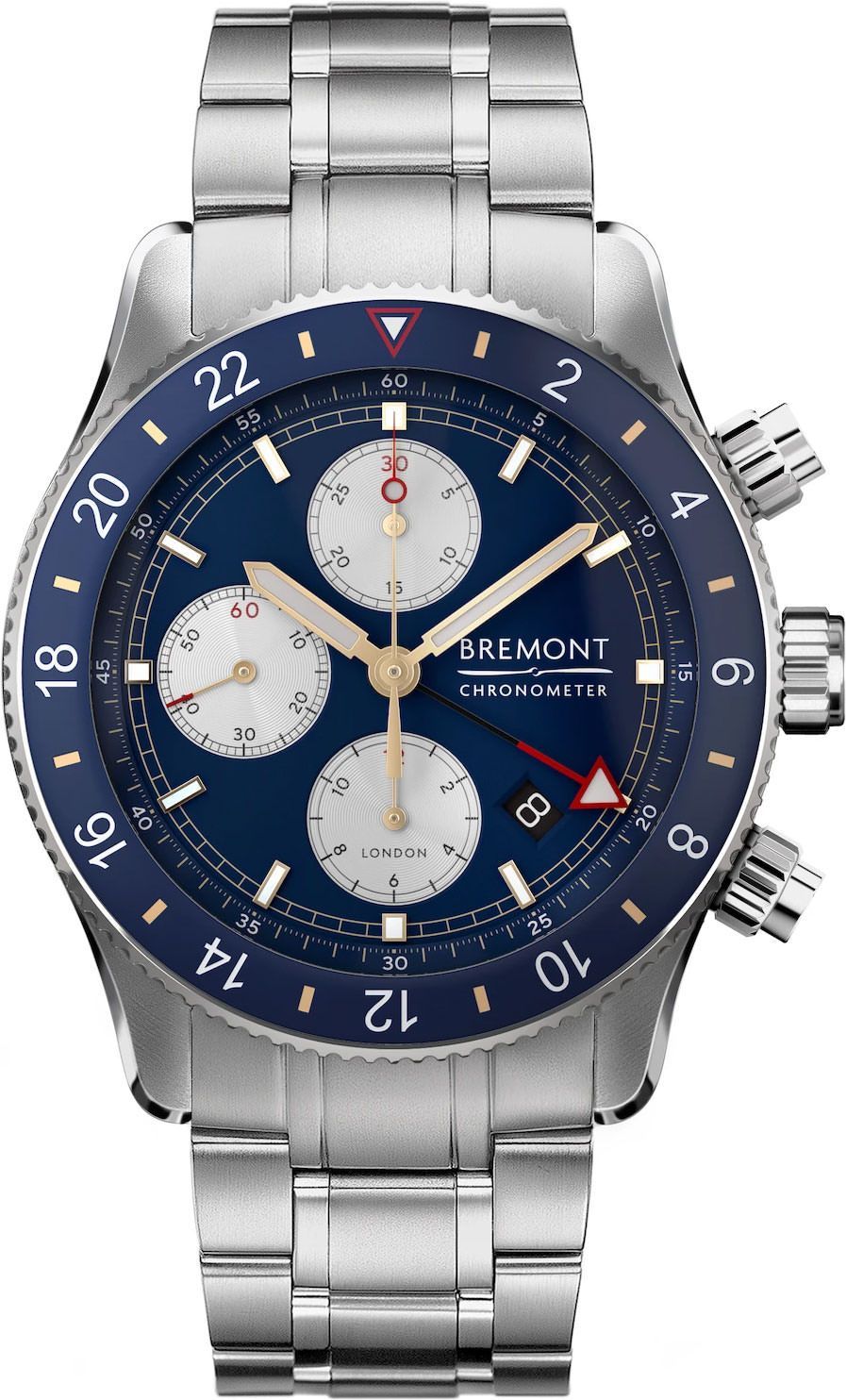 Bremont Supermarine Supermarine Chrono Blue Dial 43 mm Automatic Watch For Men - 1