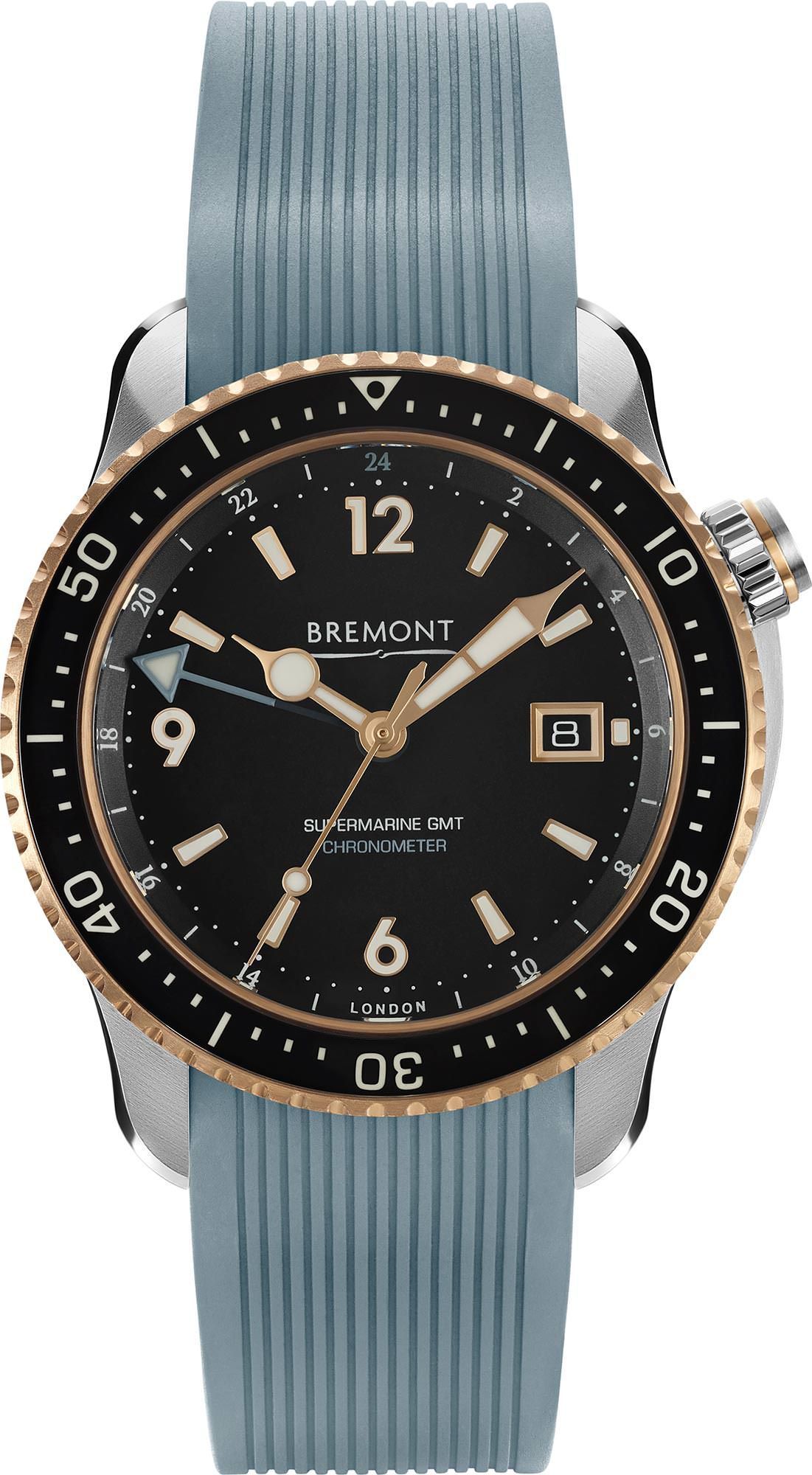 Bremont Supermarine Supermarine Descent II Black Dial 43 mm Automatic Watch For Men - 1