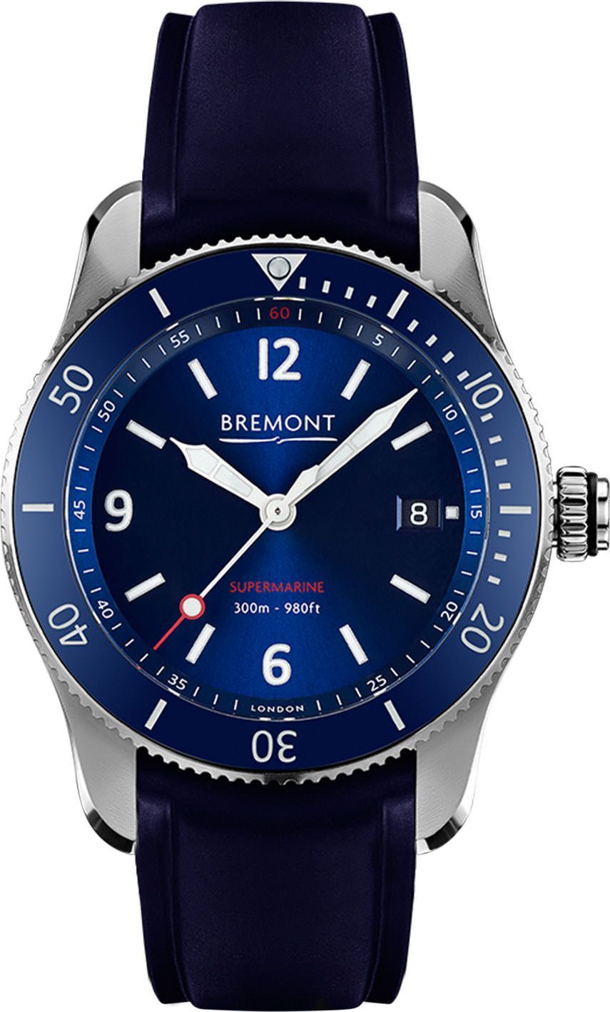 Bremont Supermarine S300 Blue Dial 40 mm Automatic Watch For Men - 1