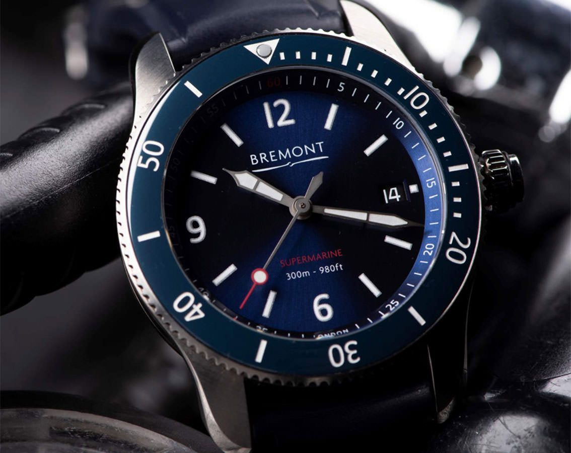 Bremont Supermarine S300 Blue Dial 40 mm Automatic Watch For Men - 4