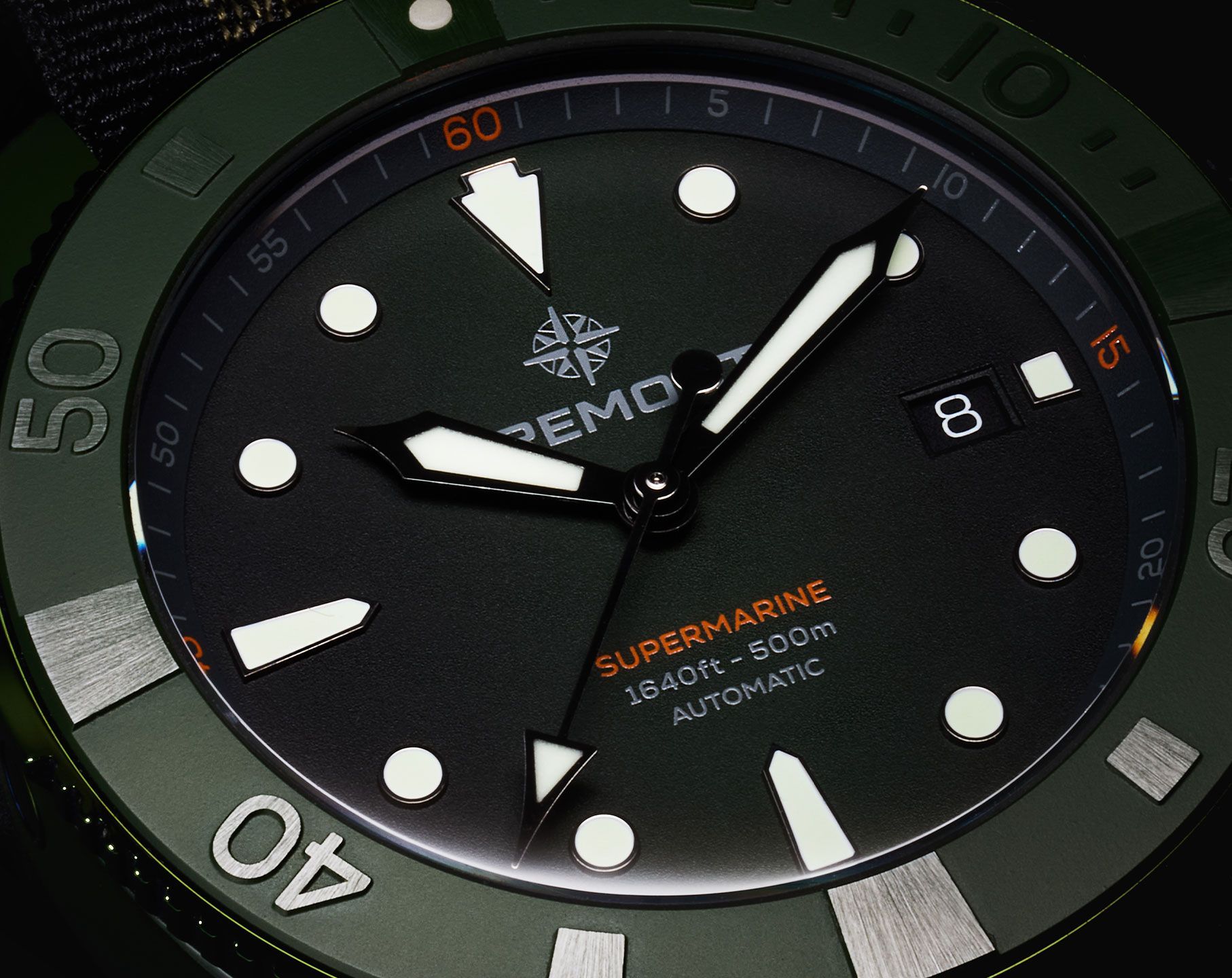 Bremont Supermarine Full Ceramic Green Dial 43 mm Automatic Watch For Men - 9