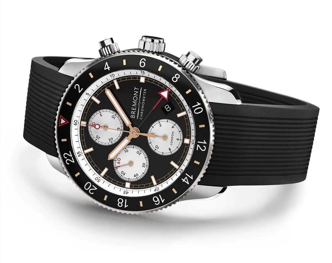 Bremont Supermarine Supermarine Chrono Black Dial 43 mm Automatic Watch For Men - 4
