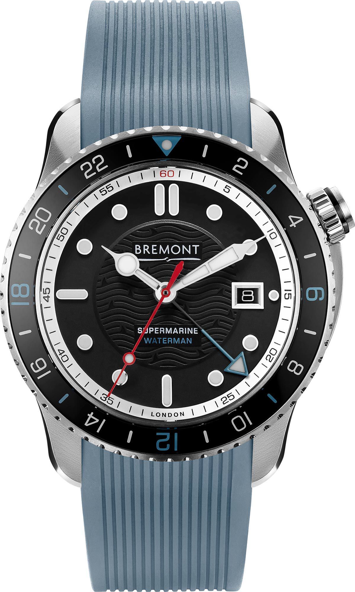Bremont Supermarine Waterman Apex Black Dial 43 mm Automatic Watch For Men - 1