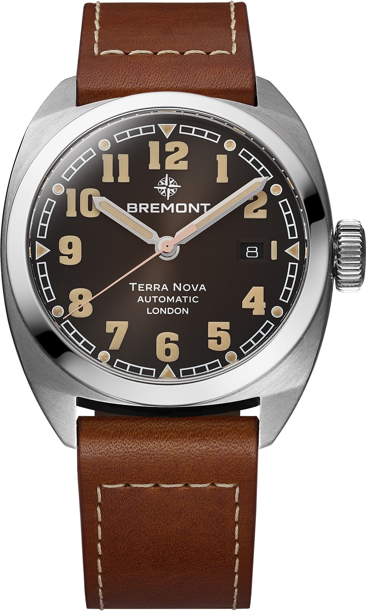 Bremont Terra Nova Terra Nova 40.5 Date Anthracite Dial 40.5 mm Automatic Watch For Men - 1