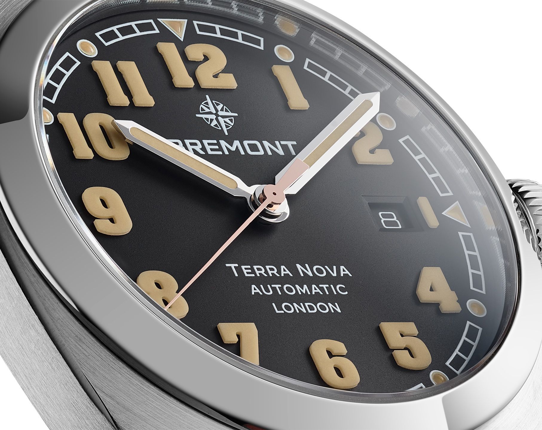 Bremont Terra Nova Terra Nova 40.5 Date Anthracite Dial 40.5 mm Automatic Watch For Men - 3