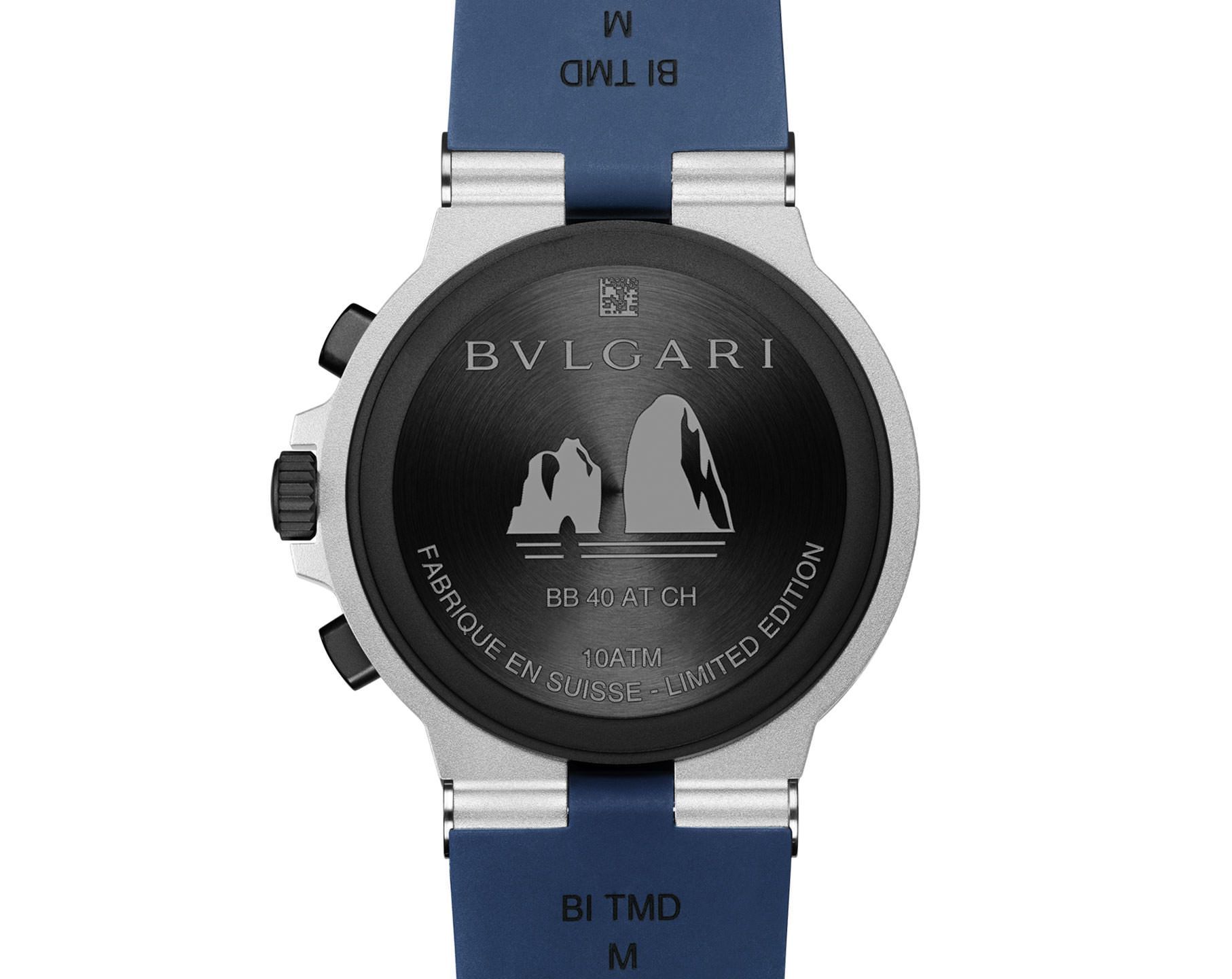 BVLGARI BVLGARI BVLGARI  Blue Dial 40 mm Automatic Watch For Men - 4