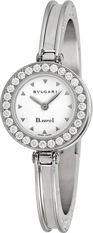 BVLGARI B.Zero  Silver Dial 22 mm Quartz Watch For Women - 1