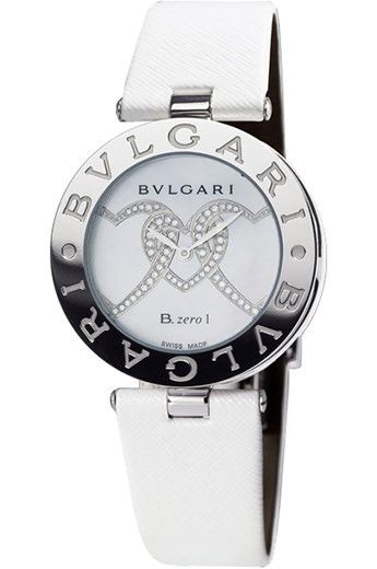 BVLGARI B.Zero  White Dial 35 mm Quartz Watch For Women - 1