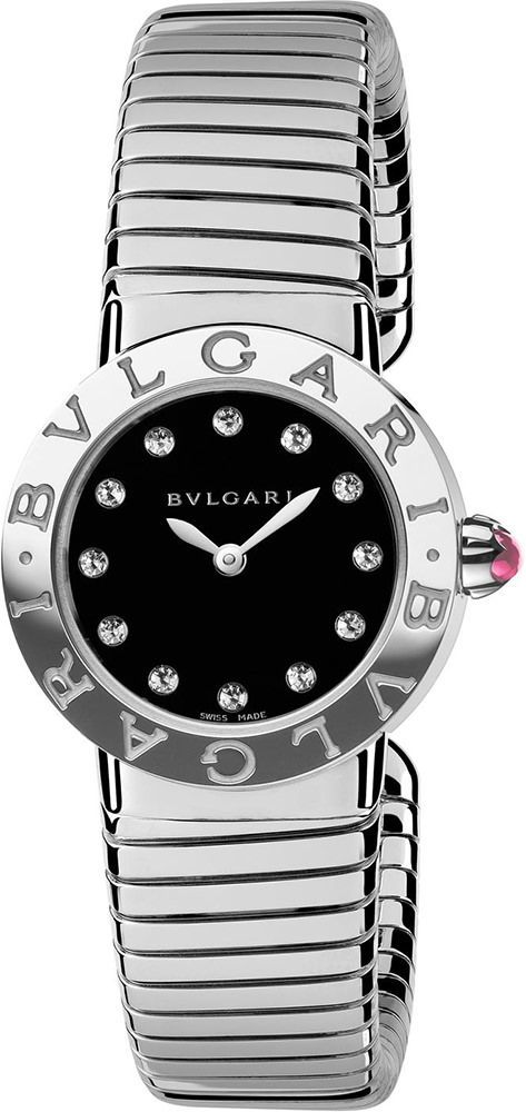 BVLGARI   Black Dial 26 mm Quartz Watch For Women - 1