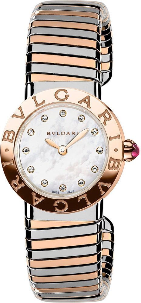 BVLGARI   MOP Dial 26 mm Quartz Watch For Women - 1