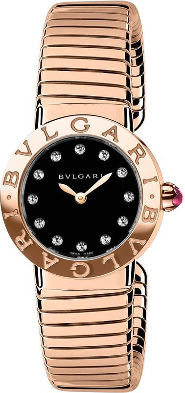 BVLGARI   Black Dial 26 mm Quartz Watch For Women - 1