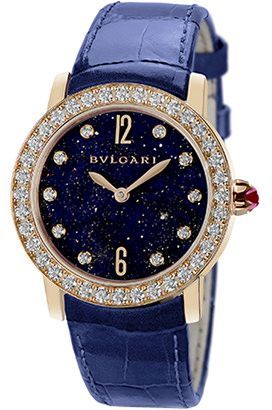 BVLGARI   Blue Dial 33 mm Automatic Watch For Women - 1