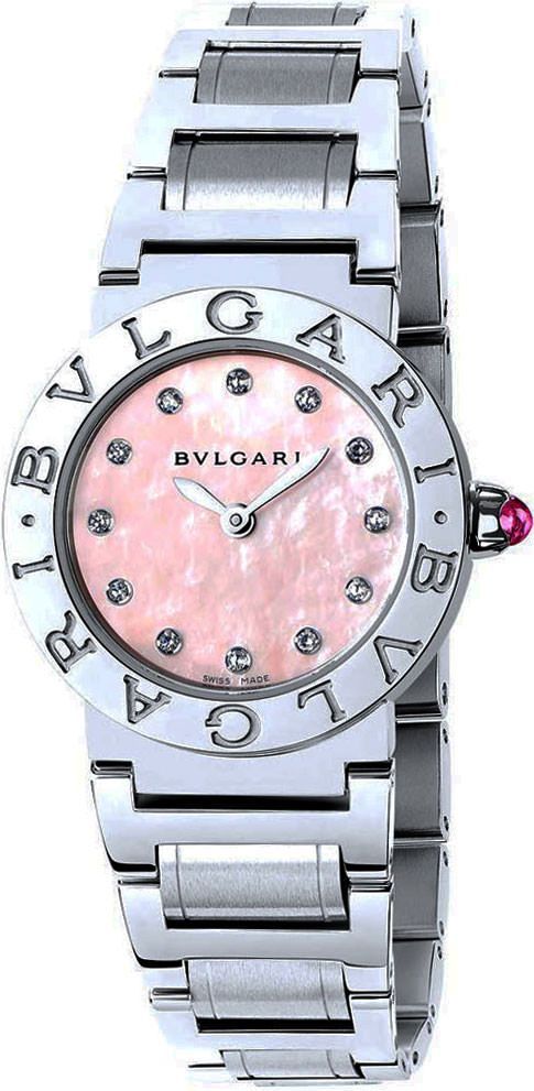 BVLGARI   MOP Dial 26 mm Quartz Watch For Women - 1
