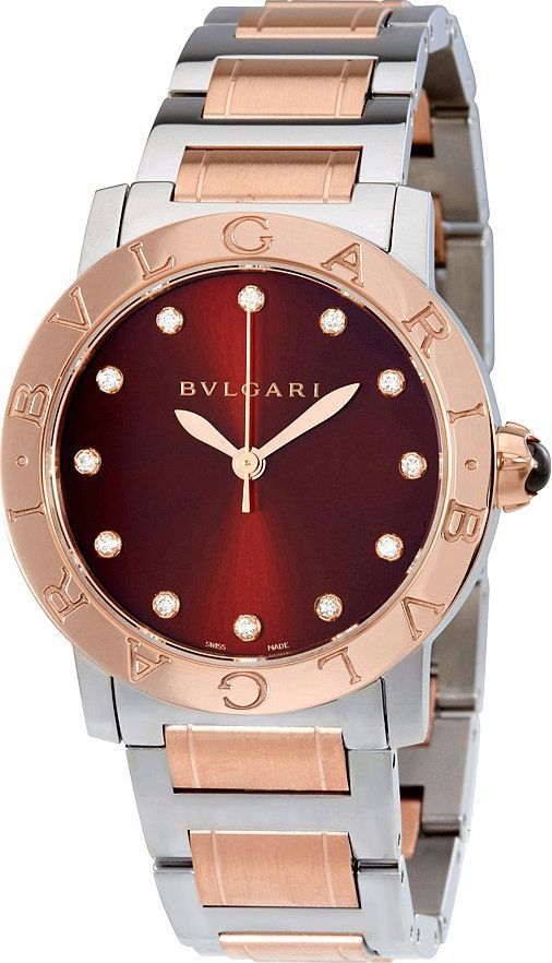 BVLGARI   Brown Dial 33 mm Automatic Watch For Women - 1