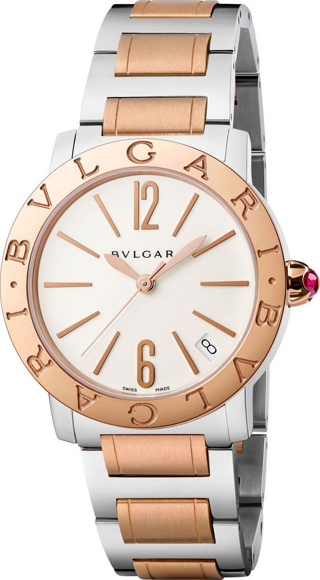 BVLGARI   White Dial 33 mm Automatic Watch For Women - 1
